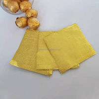 Papier d'emballage en aluminium laminé de qualité supérieure pour bonbons et chocolats, vente en gros