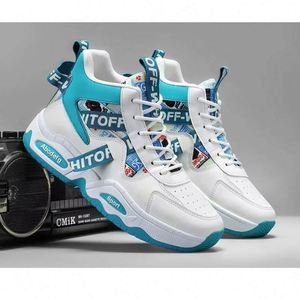 2026 New Style Fashion Korean-style Thick-soled High-top Lightweight Cushioned Sock Closure Casual Walking s s - Product Image 3
