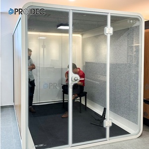 Cabina Insonorizada <span class=keywords><strong>Prodec</strong></span> Mejorada para Reducción de Ruido, Cabina de Música Insonorizada para Piano, Batería, Estudio u Oficina - Product Image 4