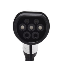 5 metros monofásico 3 PAHSE 16A 32A TIPO 2 AC EV Cable cargador 7kW 11kW 22KW 380V Cable de enchufe único personalizar la longitud