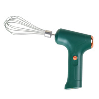 Mini batteur à œufs électrique sans fil, 3 vitesses, fouet en acier inoxydable pour gâteau, crème, pâtisserie
