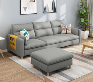 Sofá de Tela para Varias Personas, Apto para Sala de Estar y Dormitorio, Desmontable y Lavable, Sofá Informal - Product Image 2