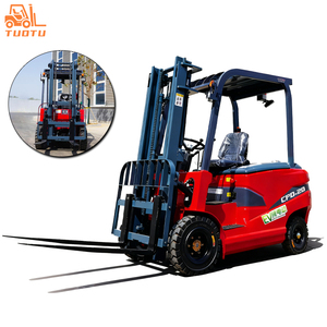 Carrello Elevatore Elettrico 4WD da 2 Tonnellate con Batteria al Litio Bilanciata, Altezza di Sollevamento 3000-6000mm, Solido e Conveniente, Prodotto in Cina - Product Image 2