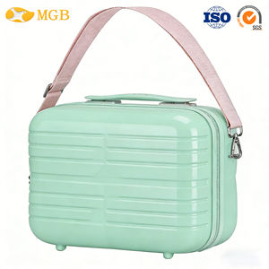 Estuche Rígido <span class=keywords><strong>para</strong></span> Cosméticos de PC de 12 Pulgadas, Color Personalizado, Colgante, Duradero, Ligero, Resistente al Agua, con Cierre de Cremallera - Product Image 1