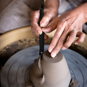 Outils <span class=keywords><strong>de</strong></span> sculpture en argile <span class=keywords><strong>à</strong></span> double extrémité LISI en acier au carbone galvanisé noir certifiés CE pour modelage, sculpture, finissage et raclage <span class=keywords><strong>de</strong></span> poterie - Product Image 6