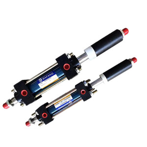 Vérin hydraulique réglable à double arbre MOB/D - Diamètre de trou (30/40/50/63) X (50/100/150/200-50) Double sortie - Product Image 4