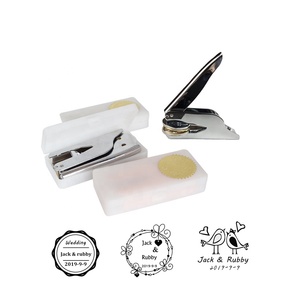 Plaque de sceau à embosser personnalisée en <span class=keywords><strong>laiton</strong></span> vierge de différentes tailles pour la fabrication de tampons à embosser - Product Image 4