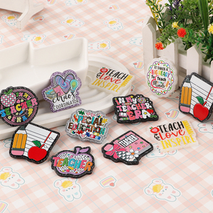 2025 New Arrival Kovict <b>Custom</b> Color Acrylic Flatbacks for Badge Reels-DIY Necklace Earring Mobile Phone Shell Accessories - Product Image 3