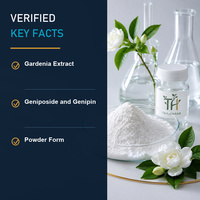 Bubuk Ekstrak Bunga Gardenia Alami Ekstrak Botani Gardenia Jasminoides untuk Perawatan Kulit, Parfum, dan Pewangi