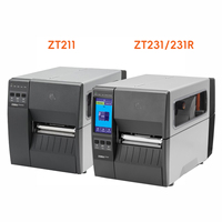 Imprimante à codes-barres industrielle ZE-BRA ZT211 ZT231 ZT200, imprimante thermique d'étiquettes d'expédition à transfert direct de 4 pouces