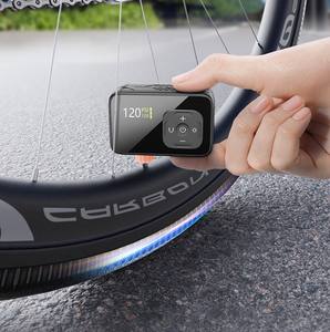 <span class=keywords><strong>Pompe</strong></span> à air électrique pour pneus de vélo, best-seller, portable et légère, avec manomètre numérique pour vélo de <span class=keywords><strong>route</strong></span>, VTT - Product Image 6