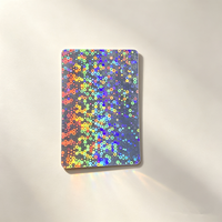 Carte de visite NFC en PVC holographique vierge personnalisée avec 1k motifs personnalisés imperméables pour hôtel, compatible avec diverses imprimantes