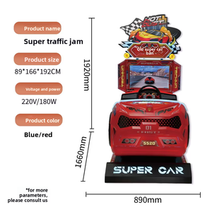 Tùy chỉnh nhà máy đua Arcade trực tuyến cạnh tranh siêu đua Trò chơi giao diện điều khiển cho người lớn 1 năm bảo hành - Product Image 2