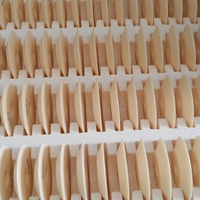 Pièces de machines de texturation SICHRON Barmag de qualité supérieure, disque de couteau en fibre céramique jaune clair Fk6-1000, garantie 1,5 an