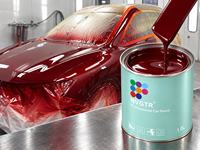 NVGTR Peinture Acrylique Automobile Bordeaux Métallisé Rouge Cerise Feu Haute Brillance Pulvérisation Retouche Carrosserie