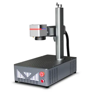 Fiber laser marking machine metal laser marking machine aluminum 20W 30W 50W laser engraving machine raycus JPT Source