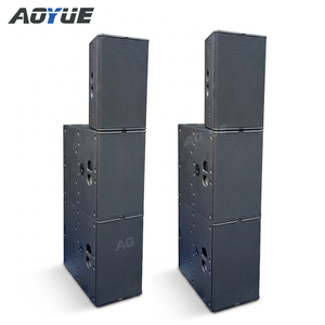 Hi-Fi <b>Passive</b> Dual 12 Inch & Dual 15 Inch <b>Subwoofer</b> Neodymium Speaker High End Speakers Pole Stacking System - Product Image 1