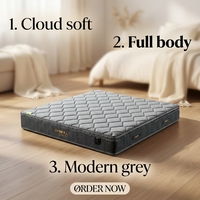 Matelas à ressorts pour hôtel - Design moderne et minimaliste abordable, 200 mm d'épaisseur, fermeté douce idéale pour les chambres à coucher et les maisons d'hôtes