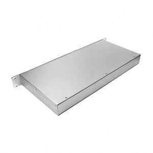 Aluminum Alloy Custom 19inch Rack Mount Server Cabinet <b>Enclosure</b> IP54 Protection Sandblasted Surface 1U-4U Short Metal Casing - Product Image 5