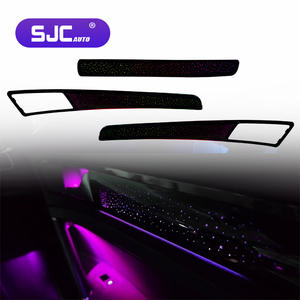 SJC 64 couleurs lumière ambiante pour Volkswagen <span class=keywords><strong>Golf</strong></span> MK7 voiture intérieur LED coloré atmosphère lumière décoration accessoires 2014-2020 - Product Image 1