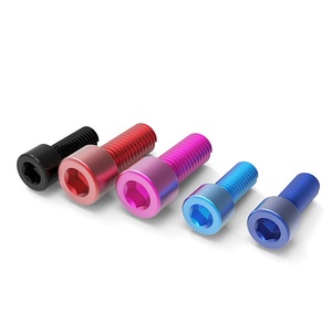 Pernos Decorativos de Aluminio 7075 Anodizado en Varios Colores, Tornillos de Cabeza Cilíndrica con Hexágono Interno M3-M4-M5-M6, Certificación ISO9001 - Product Image 5