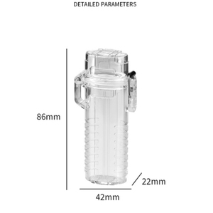Étui de protection moderne en plastique étanche pour briquet, multi-usage, pour survie en extérieur, pochette de voyage scellée - Product Image 2