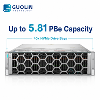 Système de stockage d'entreprise Dell EMC PowerStore 5500 Gen3, capacité effective maximale de 5,81 PBe, mise en cluster jusqu'à 4 appareils
