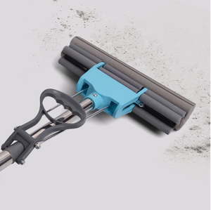 Fregona de esponja de PVA de alta densidad, cabeza de hierro reemplazable, tela de microfibra, mango telescópico, servicios de <span class=keywords><strong>limpieza</strong></span> de agua para pedidos a granel - Product Image 5