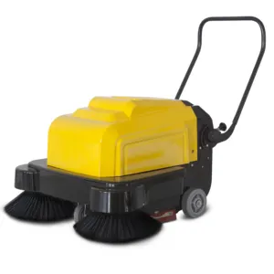 Mini Elektrische Road handleiding Veegmachine straat veegmachine machine push floor sweeper voor School/Magazijn/openbare/park