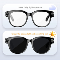 Gafas Inteligentes SENBONO M89 con IA, Lentes Graduadas, Música y Llamadas de Voz, con Cámara Integrada