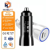Chargeur de voiture USB-C PD 30W, charge ultra-rapide, allume-cigare, chargeurs de téléphone de voiture, type-C, OEM/ODM, chargeur de voiture USB 30 watts