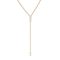 Collier Lariat en Or 18 carats avec Diamant de Laboratoire Créé, Pendentifs Personnalisés, Colliers de Mode, Bijoux de Créateur Fins 2025, Collier Personnalisé