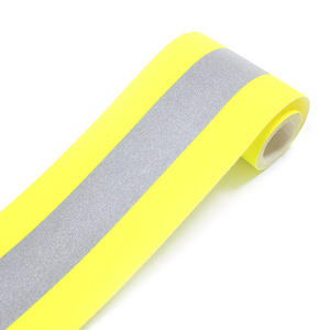 Fábrica al por mayor de alta visibilidad reflectante poliéster amarillo correas <span class=keywords><strong>3M</strong></span> <span class=keywords><strong>cinta</strong></span> reflectante para mayor seguridad - Product Image 3