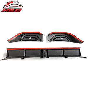 Protector de Parachoques Trasero para Honda Accord Hybrid 2018-2022, Difusor LED con Impresión de Fibra de Carbono, Accesorios para Automóviles - Product Image 6