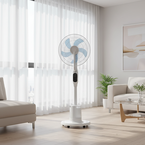 <span class=keywords><strong>Ventilateur</strong></span> à brume d'eau électrique numérique en plastique avec télécommande, oscillation et minuterie pour la maison, l'extérieur et l'hôtel - Product Image 6