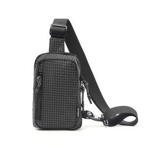 Riñonera de moda con estampado a cuadros, nueva, con cremallera, para correr al aire libre, soporte para teléfono móvil, bolso bandolera al por mayor - Product Image 3