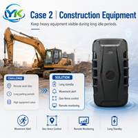 Traceur GPS étanche 2G/GSM/WiFi/LBS avec autonomie de 3 à 4 mois pour conteneurs, construction, exploitation agricole, actifs de location et gestion à distance des ressources