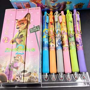 Edición Sorpresa Te Espera: Bolígrafo con Diseño de Zoológico, Bolígrafo Neutral con Botón de Dibujos Animados, Caja Misteriosa Sorpresa - Product Image 4