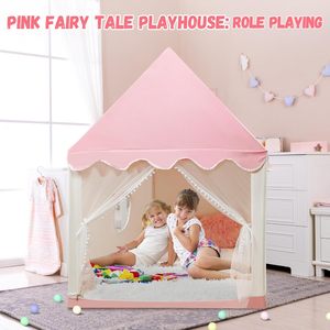Nuovo Design gioco <span class=keywords><strong>tenda</strong></span> al coperto bambino casa della ragazza casa da sogno castello <span class=keywords><strong>per</strong></span> bambini di natale compleanni - Product Image 2