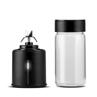 Mixeur personnel portable USB rechargeable 7,4 V avec boîtier rouge vif pour aliments pour bébés et smoothies, idéal pour la glace pilée - Vente en gros