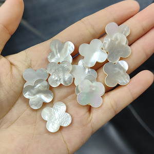 Pietre Naturali Personalizzate in Agata Nera/<span class=keywords><strong>Rossa</strong></span> e Madreperla Bianca per Accessori di Gioielleria Femminile - Product Image 2
