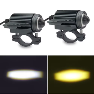 Luces Nuevas para Motocicletas y Aviones de 35W 12V, 3000lm, Impermeables, de Doble Color, Luces Antiniebla para Conducción, Ajuste Universal - Product Image 3