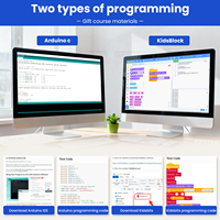 Kit de Aprendizaje Educativo STEAM para Estudiantes de Primaria y Secundaria, Experimento de Programación, Control Web, Kit de Aprendizaje Inteligente DIY para Arduino