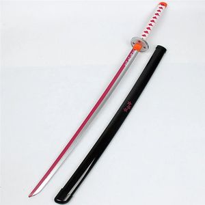Sabre <span class=keywords><strong>Katana</strong></span> en Bois de 104 cm de Inosuke, Zenitsu, Tanjiro, Jouet, Accessoires de Cosplay pour Fête d'Anime - Product Image 6