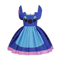Robe de Noël Princesse Elsa et Moana pour Filles, Robe Longue à Manches Longues, Tenue de Cosplay, Costume de Jeu de Rôle