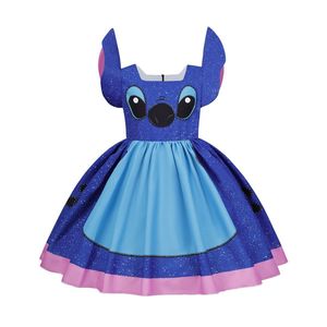 Abito da Principessa <span class=keywords><strong>Elsa</strong></span> e Moana per Natale Vestito a Maniche Lunghe per Bambine Costume per Cosplay Abbigliamento per Giochi di Ruolo - Product Image 3
