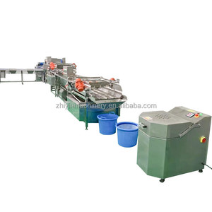 Machine à laver les légumes et les fruits séchés, Machine de traitement des tranches de légumes, ligne de séchage à l'air, 500kg - Product Image 1