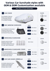 Parasol Plegable para Coche Serie Verano 2026, Visera Protectora Solar para Parabrisas, Bloqueador UV, Cortina para Ventana Delantera, Cubierta para Coche - Product Image 5