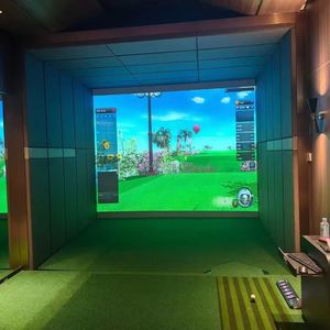 Simulateur de golf en réalité virtuelle d'intérieur multijoueur pour la maison, l'école, le centre commercial, équipement sportif de loisirs - Product Image 1