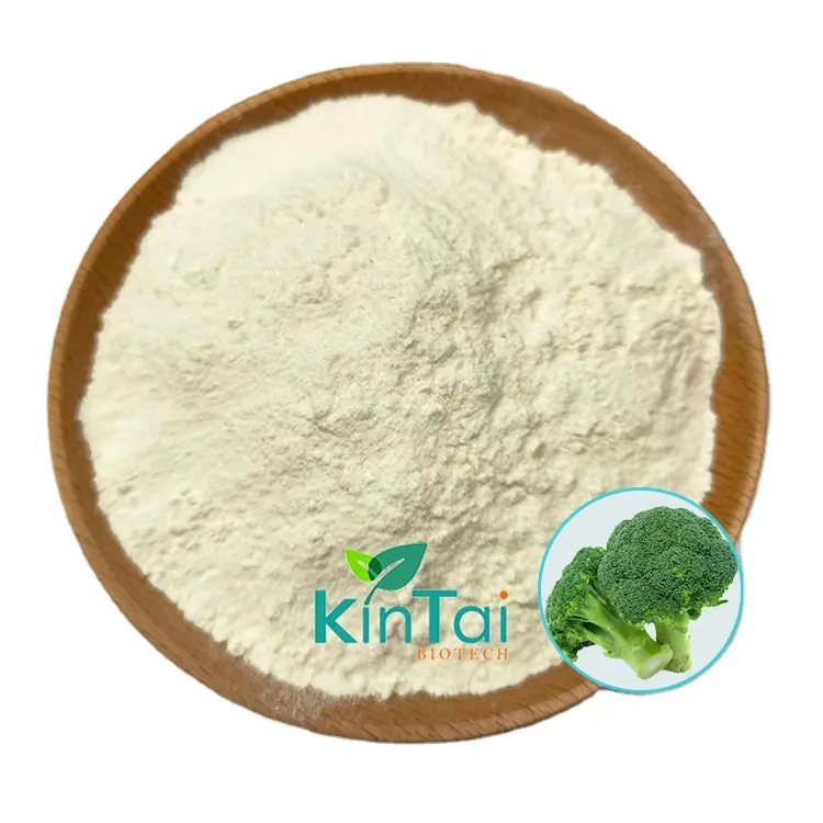 Factory Supply Wholesale Bulk Pure Organic 1% Sulforaphane Powder Broccoli Sprout Extract powder